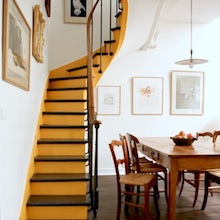 peindre l'escalier en couleur
