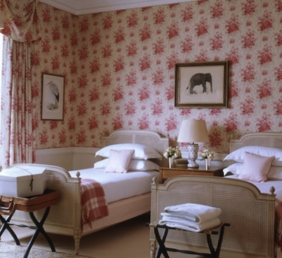 chambre rose