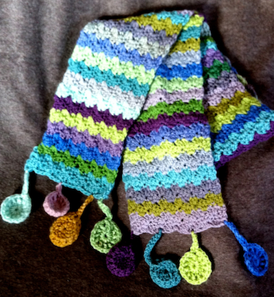 echarpe crochet