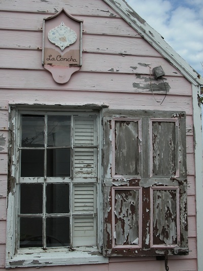 façade rose