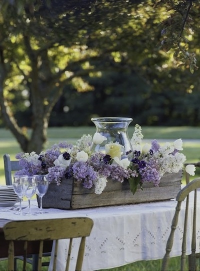 centre table lilas