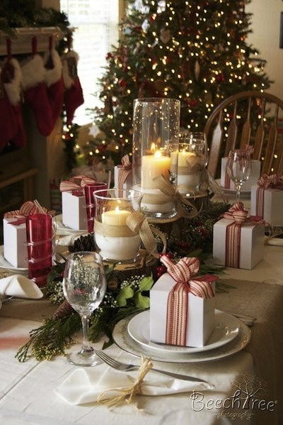 décor de table Noël