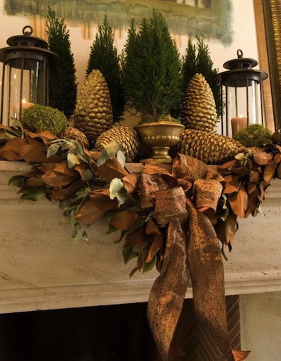 cheminée noel
