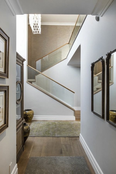 escalier vitré