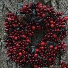 couronne de Noël