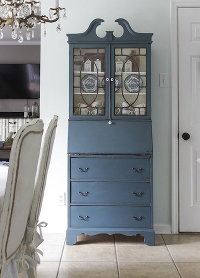 meuble bleu
