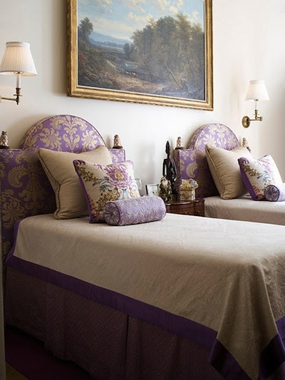 chambre mauve