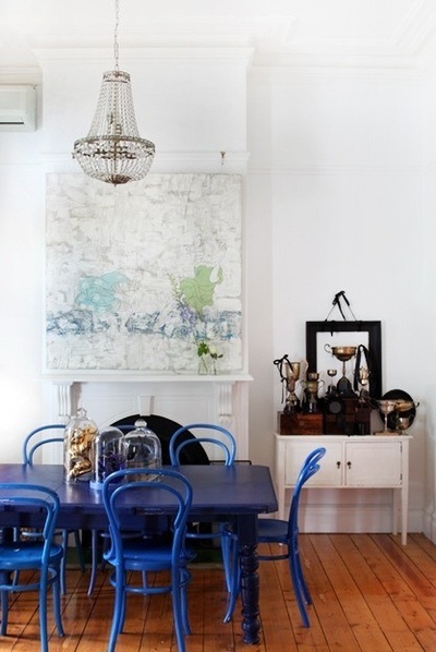 table bleue