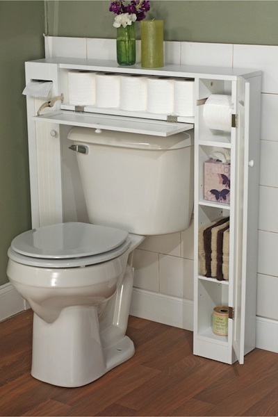 meuble toilette gain de place