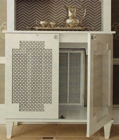 meuble cache radiateur