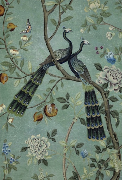 papier peint chinoiserie