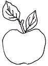dessin de pomme