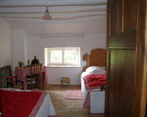 chambre rustique en soupente