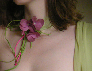 collier fleur