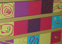 peinture pochoir