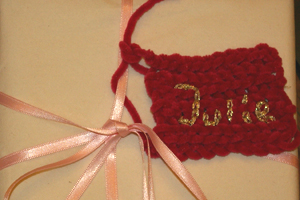 etiquette tricot