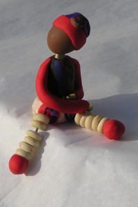 figurine fimo