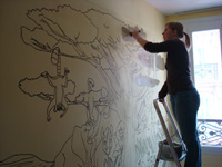 peinture murale