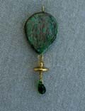 pendentif vert