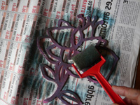 peinture tampon
