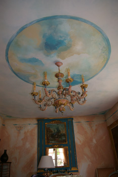 plafond peint