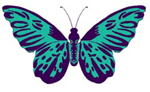 pochoir papillon