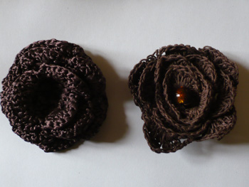 rose au crochet