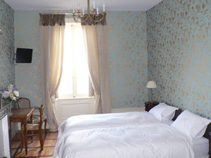 chambre bleue