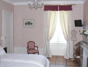 chambre rose