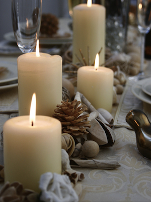 decor de table naturel