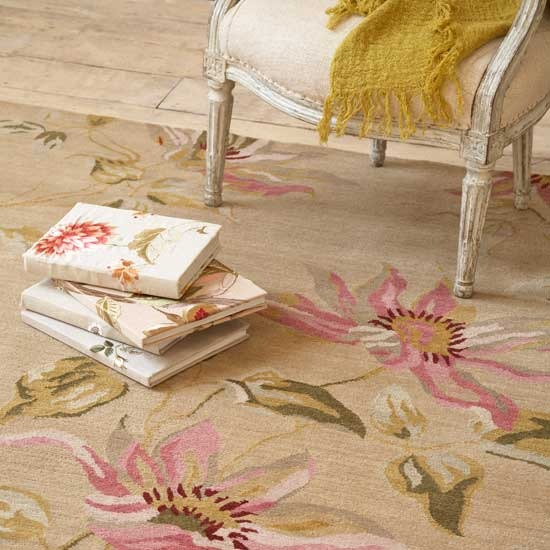 tapis à fleur