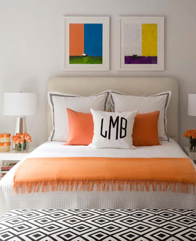tableaux dans la chambre