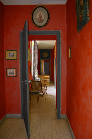 couloir peint