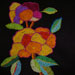broderie motif pivoines