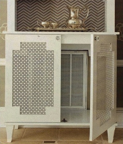 meuble cache radiateur