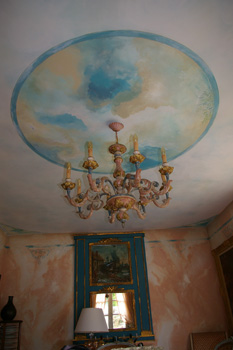 plafond peint